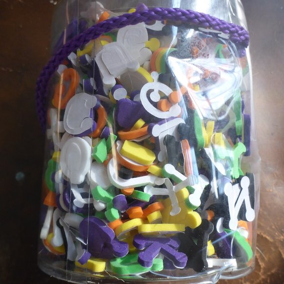 Creative Hands Dotty Alphabet Foam Stickers - Picture 2 of 2